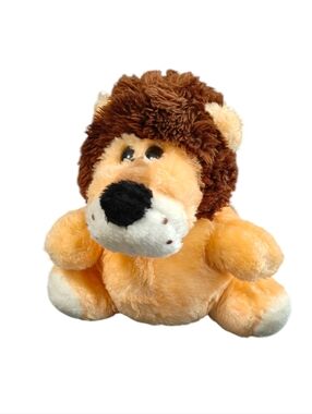 RARE Vintage MTY 1980's International Lion Plush Toy Stuffed Animal